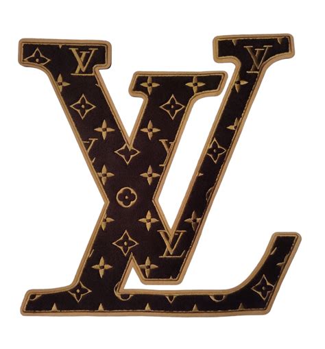 louis vuitton iron on patch|Louis Vuitton chenille patch.